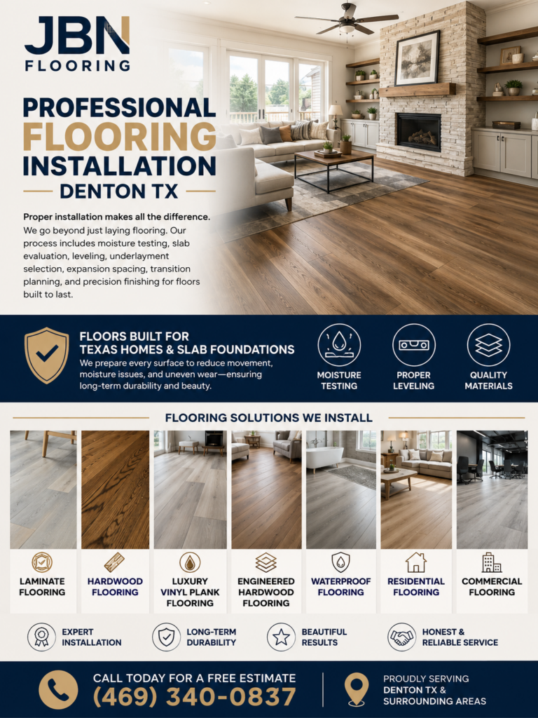 Flooring Installation Denton TX