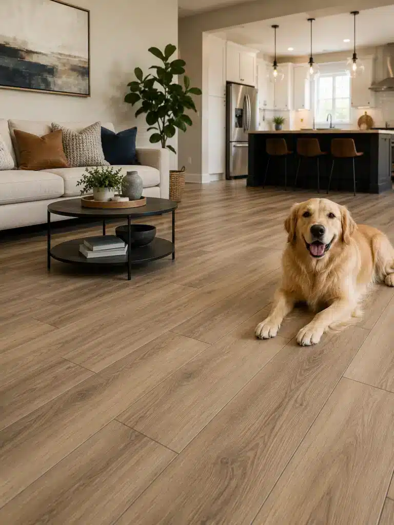 Is laminate flooring safe with pets