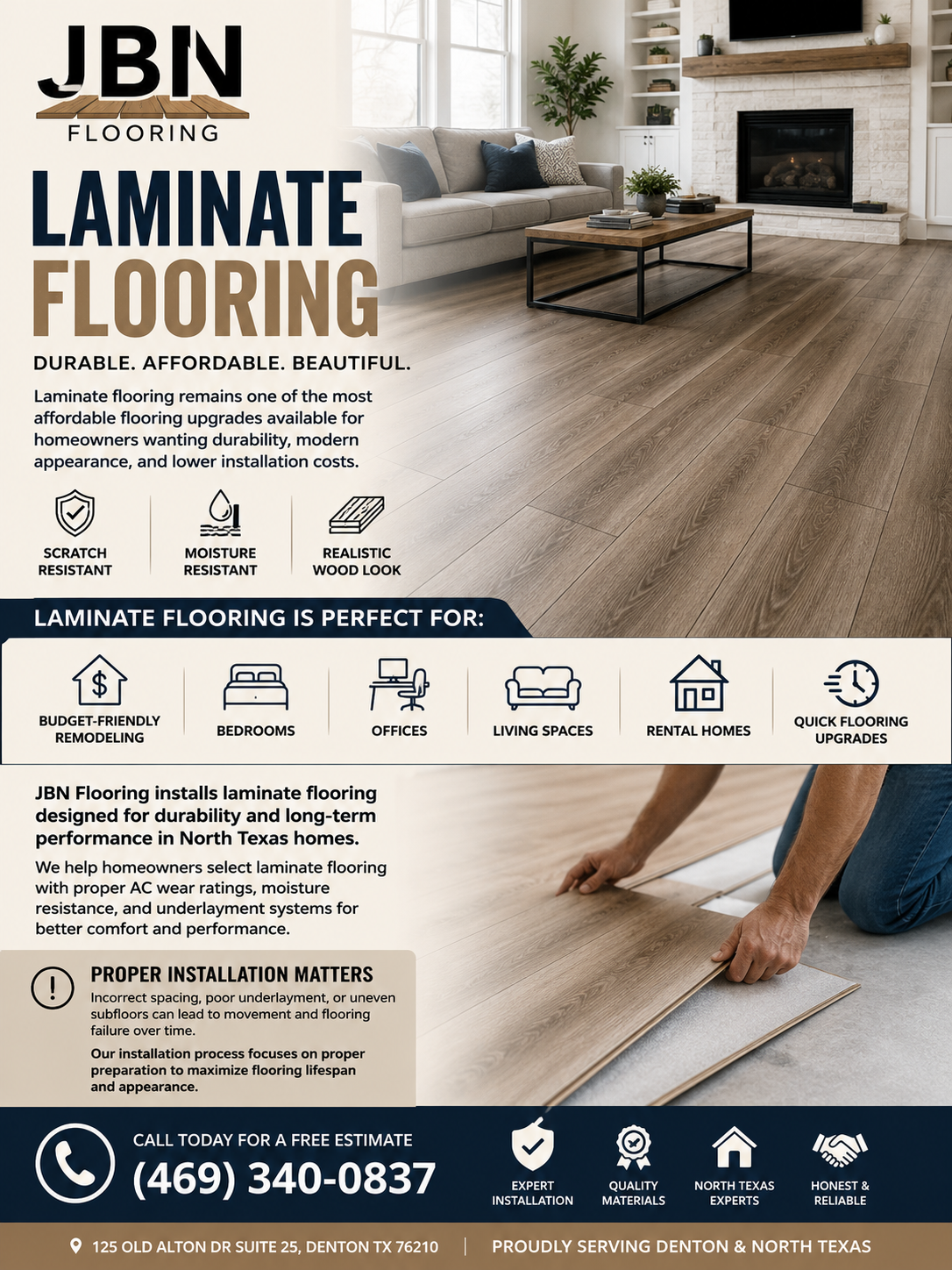 Laminate Flooring Denton TX1