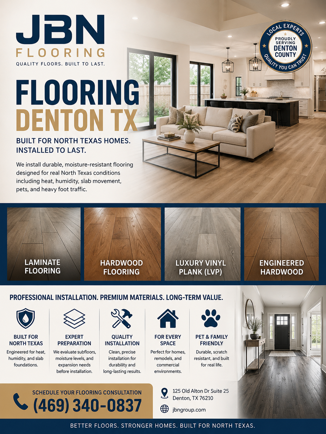 Why Homeowners Choose JBN Flooring