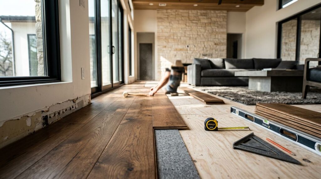 What To Expect During A Professional Hardwood Floors Installation